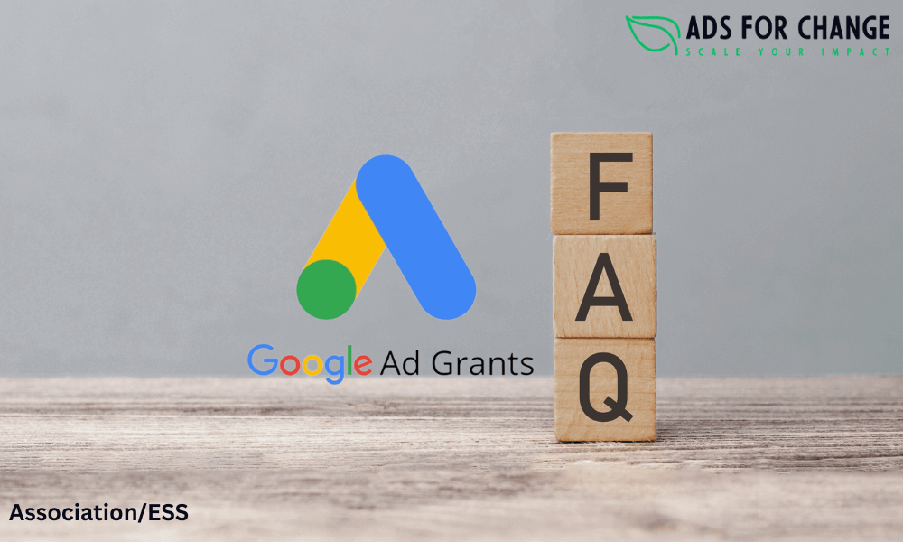 Illustration de Google Ad Grants 2025 pour les associations : guide des étapes clés pour profiter du programme publicitaire gratuit de Google.