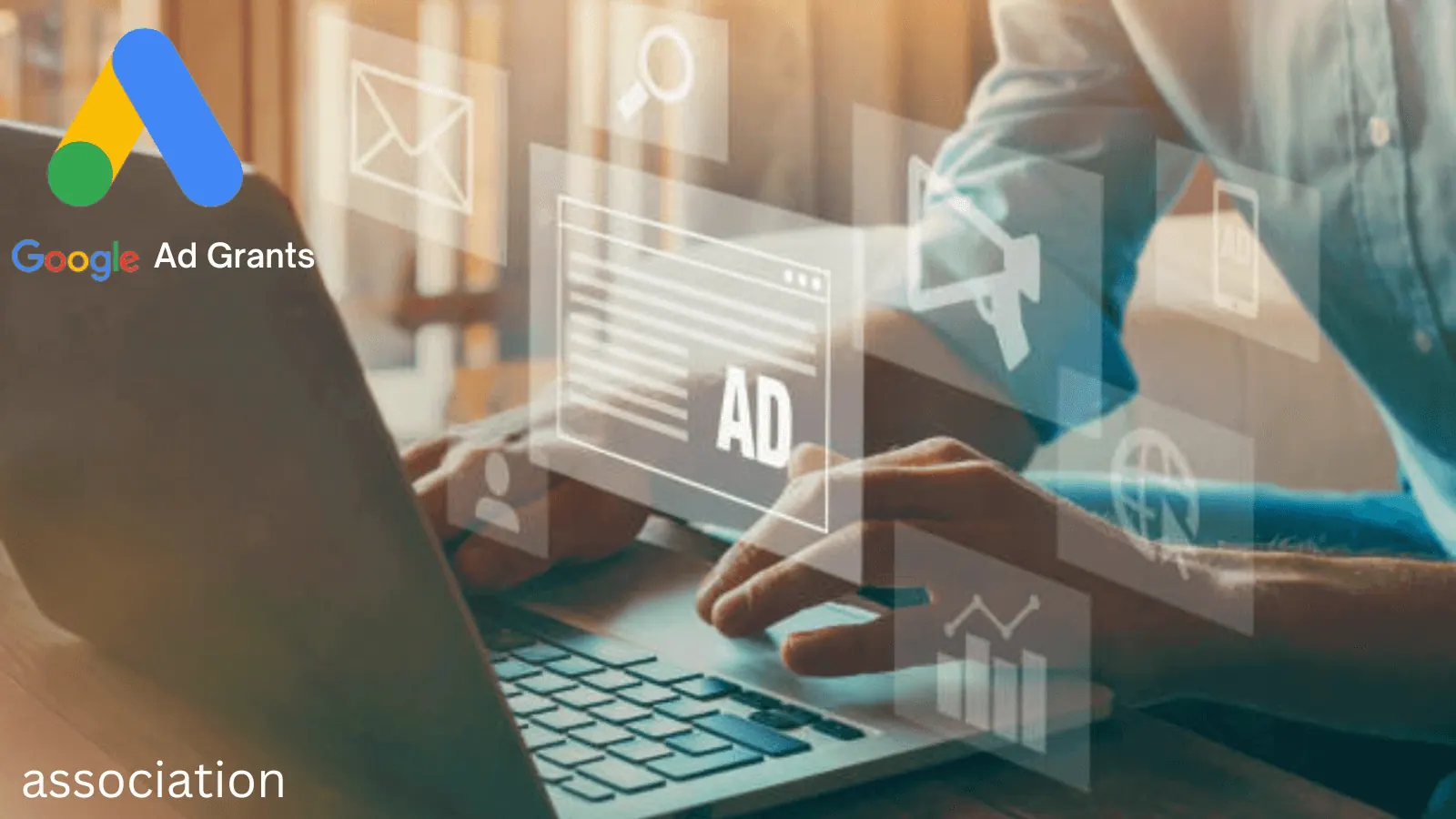 Visuel présentant les meilleurs outils de marketing en ligne pour associations : site web, réseaux sociaux, publicité digitale.